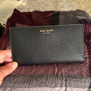 Kate Spade Classic Black Clutch
